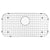 Houzer BG-3650 Stainless Steel Wirecraft Bottom Sink Grid