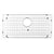 Houzer BG-4650 Stainless Steel Wirecraft Bottom Sink Grid