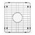 Houzer BG-6300 Stainless Steel Wirecraft Bottom Sink Grid
