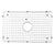 Houzer BG-7100 Stainless Steel Wirecraft Bottom Sink Grid