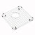 Houzer BG-8050 Stainless Steel Wirecraft Bottom Sink Grid