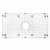 Houzer BG-8600 Stainless Steel Wirecraft Bottom Sink Grid