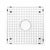 Houzer BG-8760 Stainless Steel Wirecraft Bottom Sink Grid