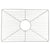 Nantucket Sinks BG-FCFS36-DB Bottom Grid