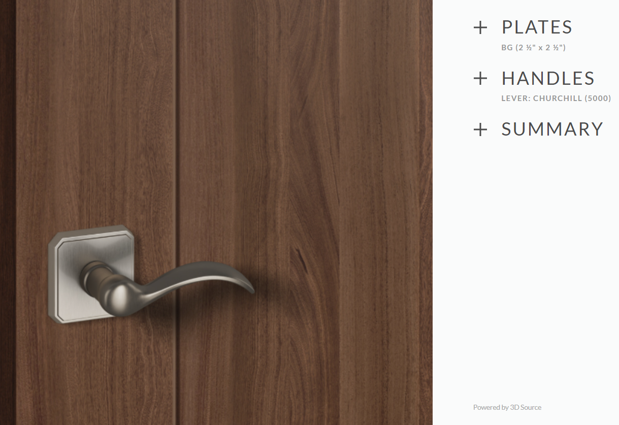 Ashley Norton BG.5000.30.L.4-238 Churchill Passage - Satin Nickel