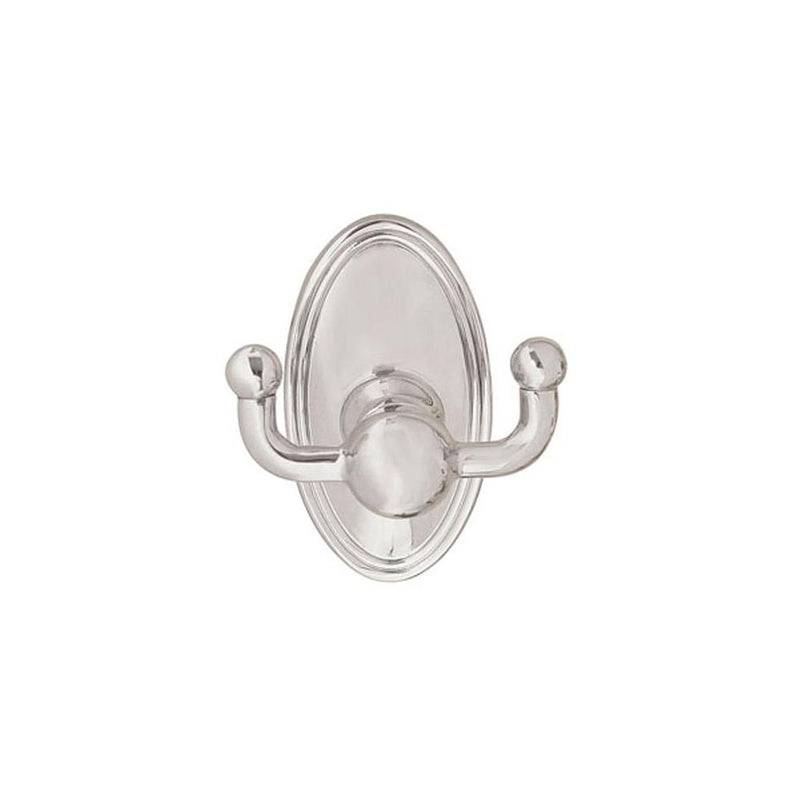 Emtek 26097 Traditional Double Hook Brass with R and R Ros - Parent