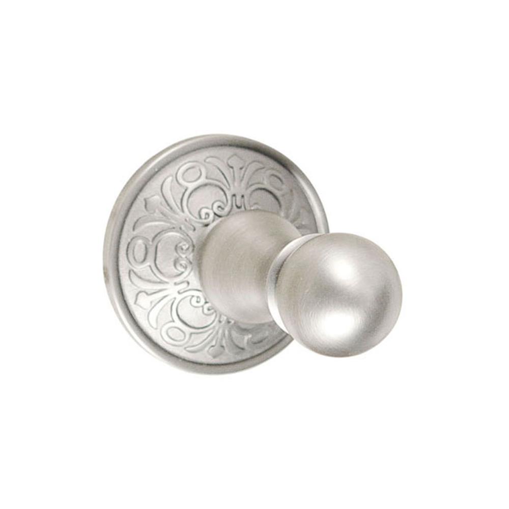 Emtek 26088 Traditional Brass Single Hook Post with No.8 Ros - Parent