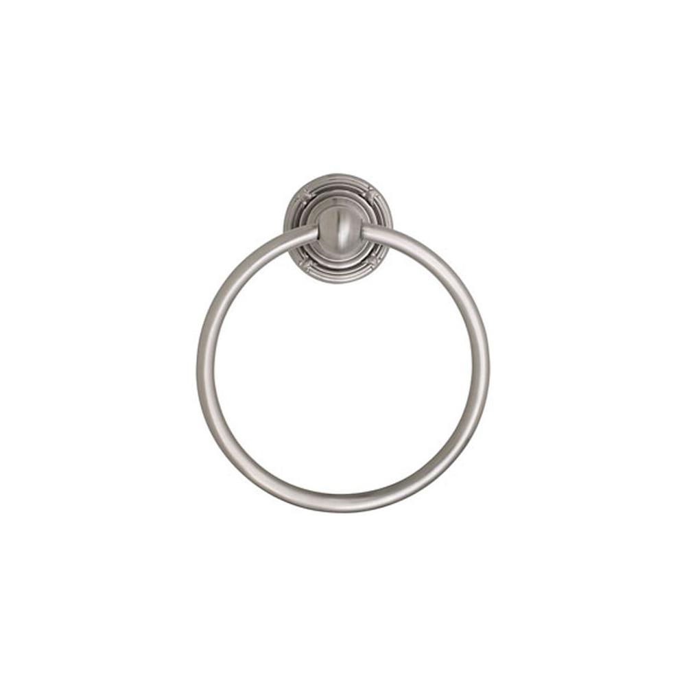 Emtek 26018 Brass Towel Ring , No.8 Rosette , 6-7/8" - Parent
