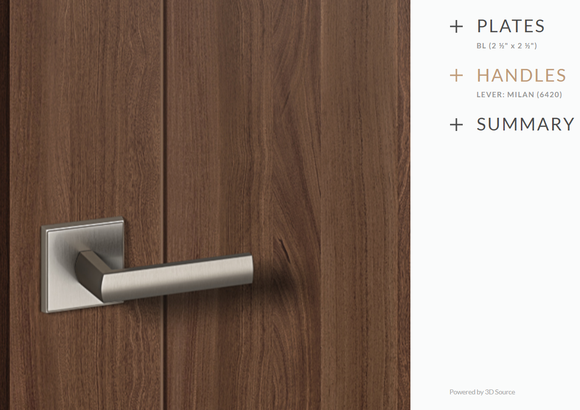 Ashley Norton BL.6420.20.R.4B-234 Milan Privacy - Polished Nickel