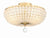 Crystorama BLA-10660 Bella 3 Light Ceiling Mount - Parent
