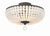 Crystorama BLA-10660 Bella 3 Light Ceiling Mount