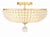 Crystorama BLA-10665 Bella 4 Light Ceiling Mount - Parent