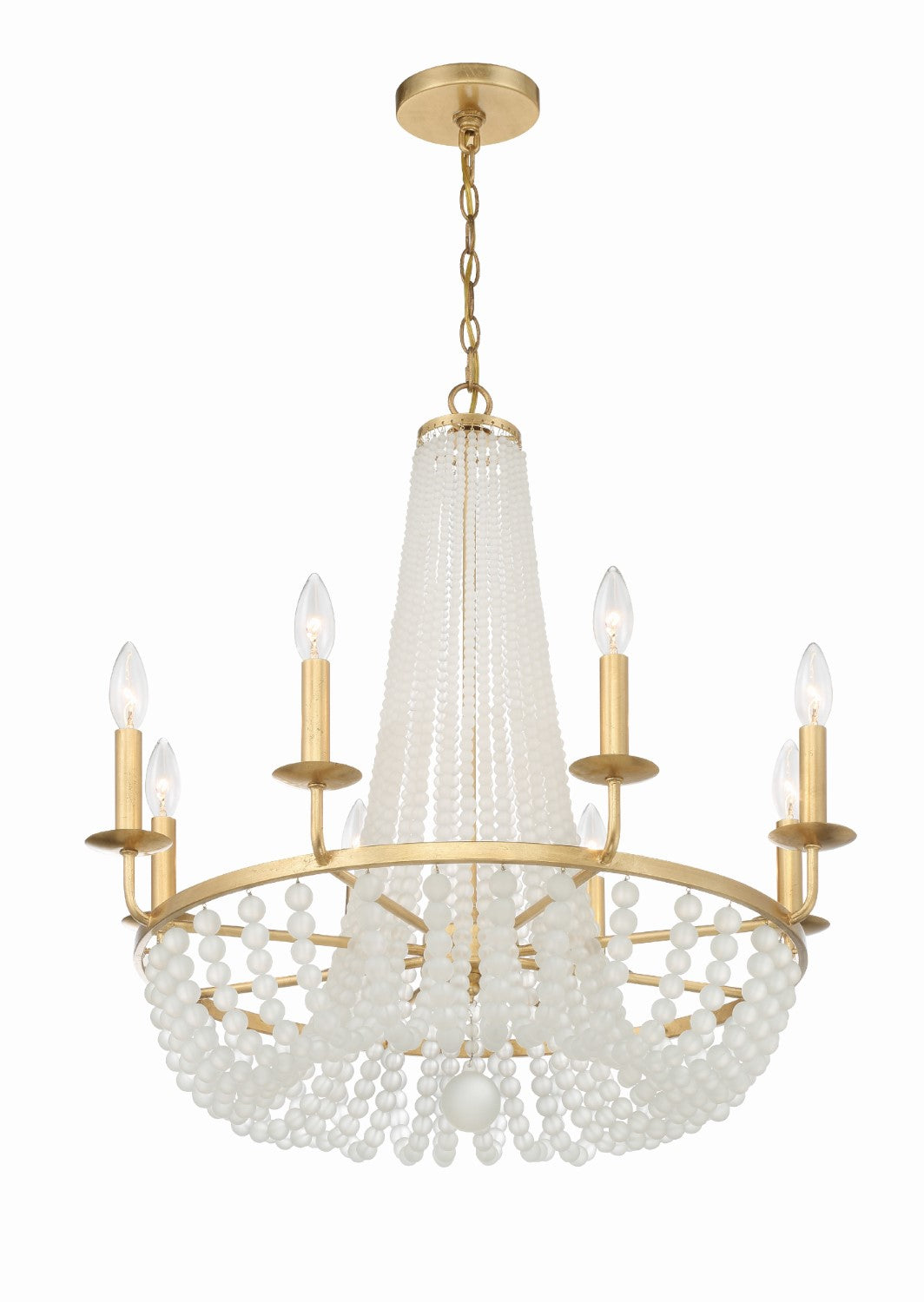 Crystorama BLA-10668 Bella 8 Light Chandelier - Parent