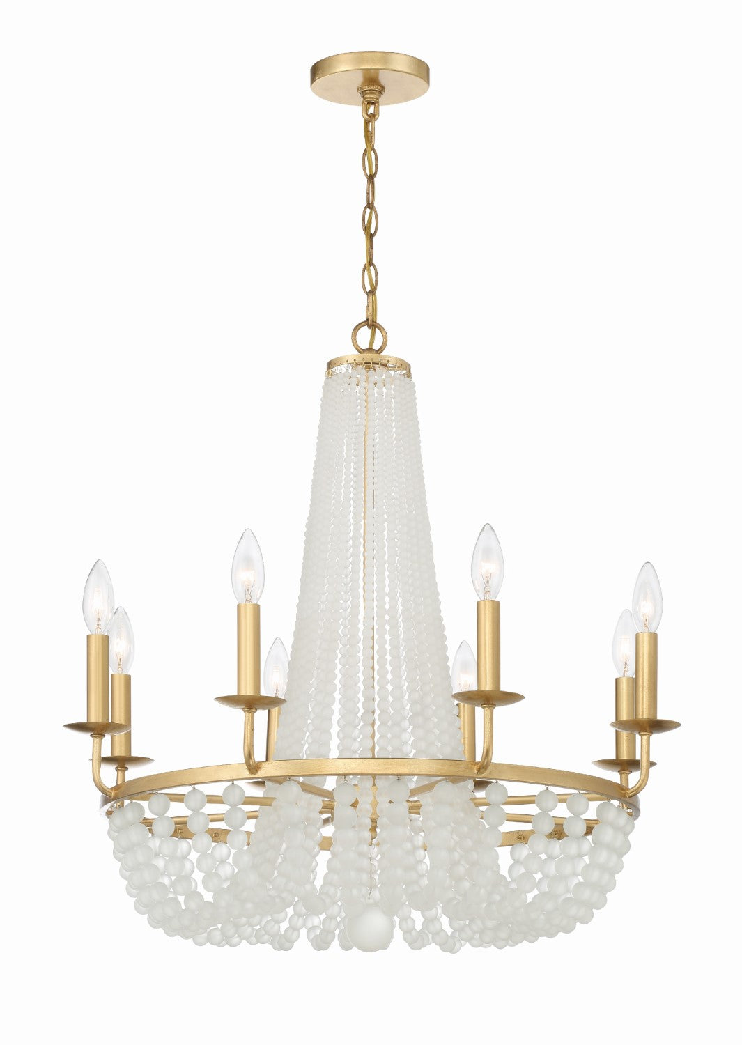Crystorama BLA-10668 Bella 8 Light Chandelier - Parent