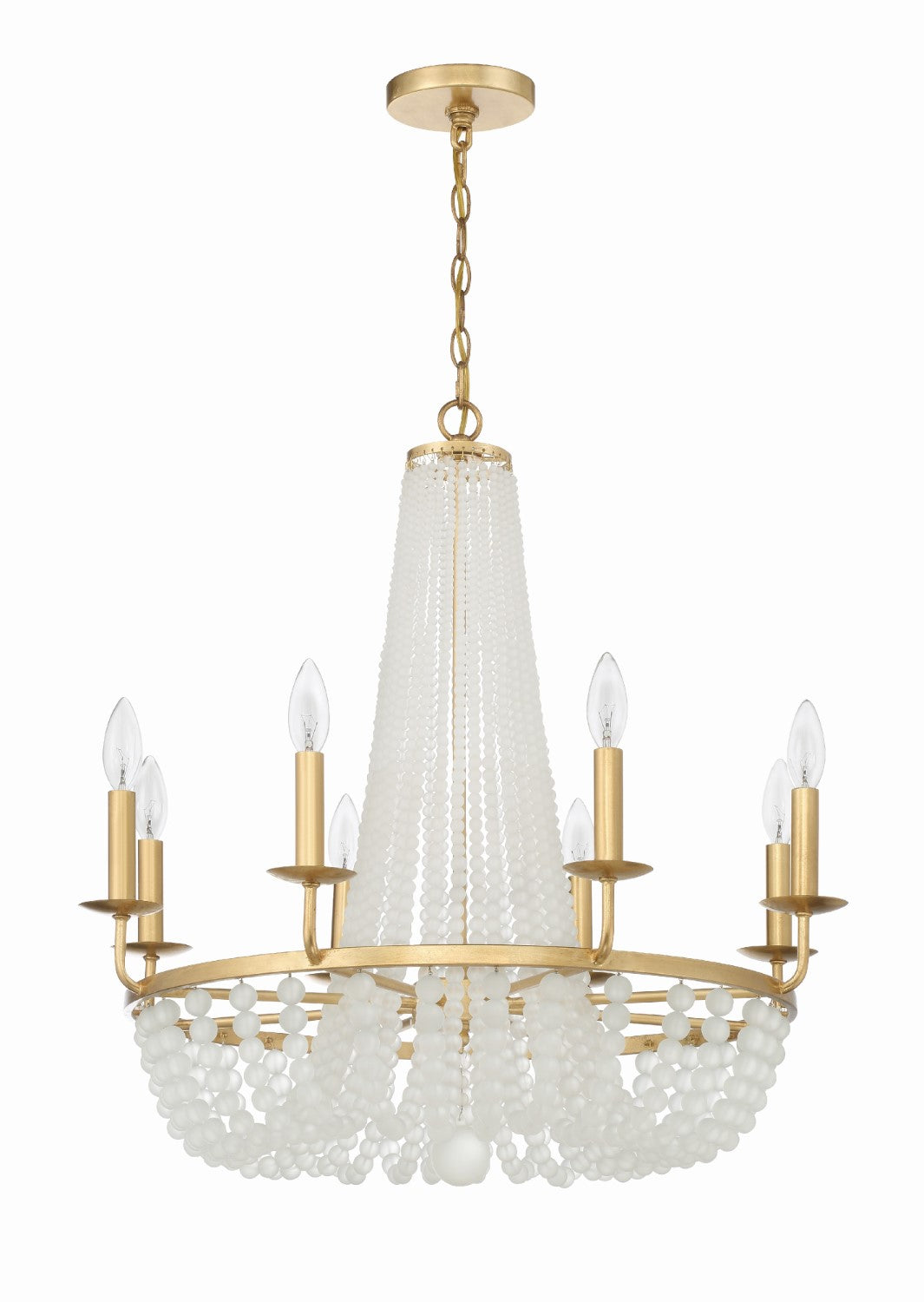 Crystorama BLA-10668 Bella 8 Light Chandelier - Parent
