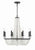 Crystorama BLA-10668 Bella 8 Light Chandelier
