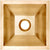 Linkasink BLD112-3.5 Coco Square Smooth Builders Series