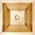 Linkasink BLD112 Coco Square Smooth Builders Series