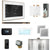 Mr. Steam BLS1-L Bliss Steam Shower Control Package with iSteamX Control and Linear Steamhead