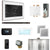 Mr. Steam BLS1-L Bliss Steam Shower Control Package with iSteamX Control and Linear Steamhead