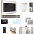 Mr. Steam BLS1-XL Bliss Max Steam Shower Control Package with iSteamX Control and Linear Steamhead