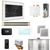 Mr. Steam BLS1-XL Bliss Max Steam Shower Control Package with iSteamX Control and Linear Steamhead