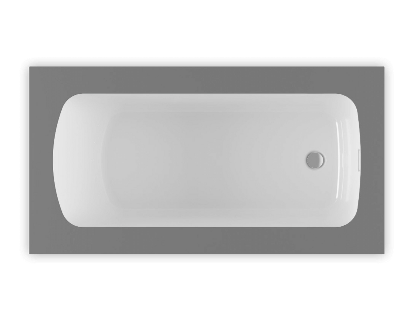 Bain Ultra BMLDRB00N MONARCH 60 x 32 ALCOVE/DROP-IN Soaking Tub Only - Parent