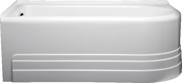 Americh BO6032PR Bow 60" x 32" Platinum Whirlpool Corner Tub, Right Hand - Parent