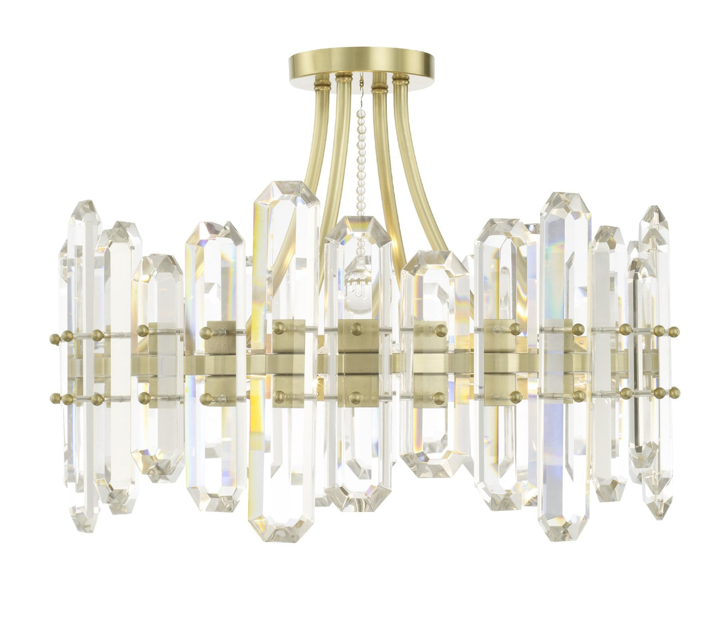 Crystorama BOL-8884 Bolton 4 Light Ceiling Mount - Parent