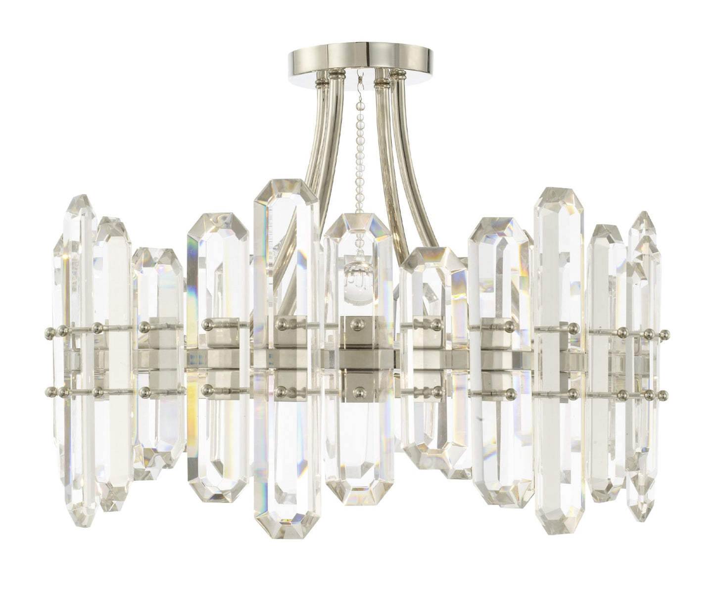 Crystorama BOL-8884 Bolton 4 Light Ceiling Mount