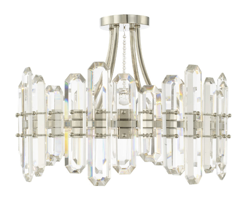 Crystorama BOL-8884 Bolton 4 Light Ceiling Mount