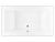 Bain Ultra BOOVRI20N ORIGAMI 72 x 42 ALCOVE/DROP-IN Soaking Tub Only - Parent