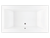 Bain Ultra BOOVRI00N ORIGAMI 72 x 42 ALCOVE/DROP-IN Soaking Tub Only - Parent