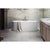 Wet Style BOV02-WHNT Ove Bath 72 X 36 X 24 - Fs - Built In Nt O/F Wh Drain - Parent