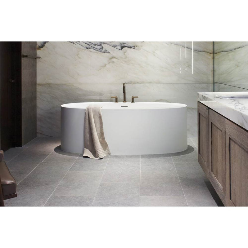 Wet Style BOV02-WHNT Ove Bath 72 X 36 X 24 - Fs - Built In Nt O/F Wh Drain - Parent