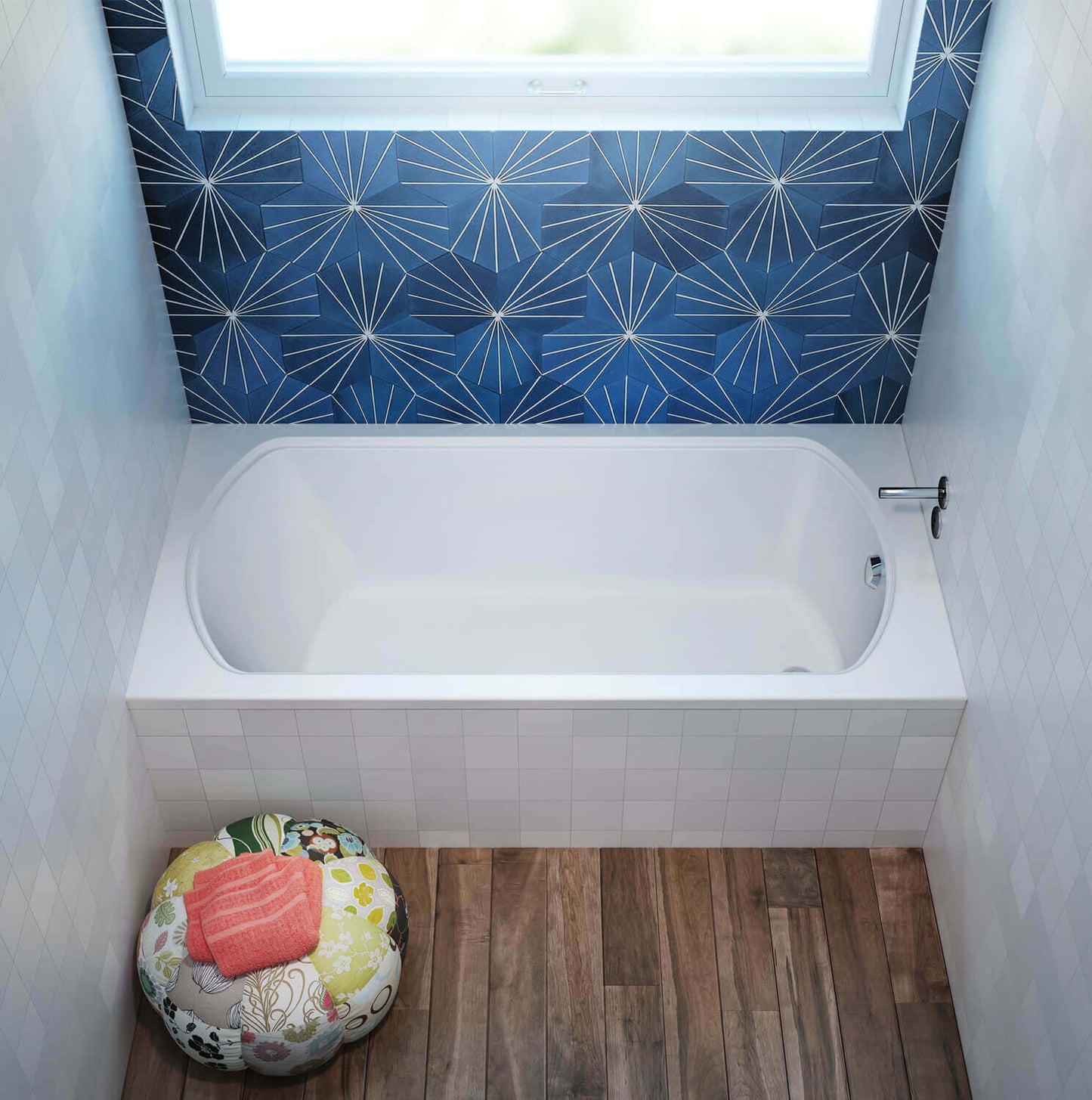 Bain Ultra BPMSRI00N MERIDIAN 72 x 36 ALCOVE/DROP-IN Soaking Tub Only - Parent