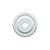 Deltana BPRC100 Base Plate for Knobs, 1 Diam.