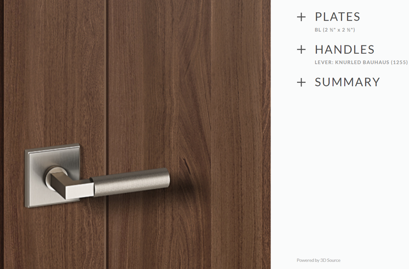 Ashley Norton BR.1255.30.R.3S Knurled Bauhaus Passage - Satin Brass