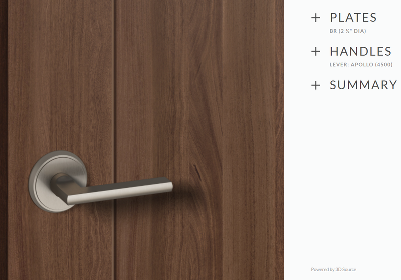 Ashley Norton BR.4500.30.R.4 Apollo Passage - Satin Nickel