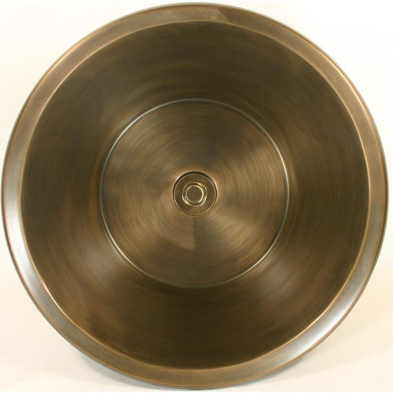 Linkasink BR007 Bronze Round Flat Bottom Smooth - Parent