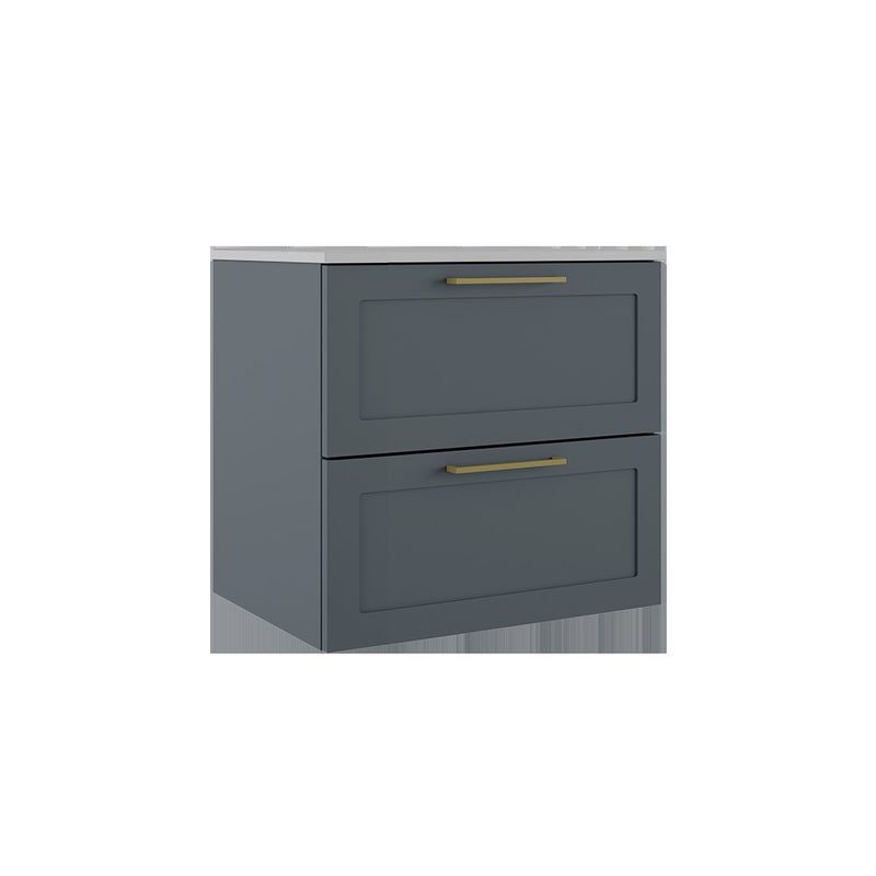 ICO Bath Rhythm Two Drawer Wall-Mounted Vanity