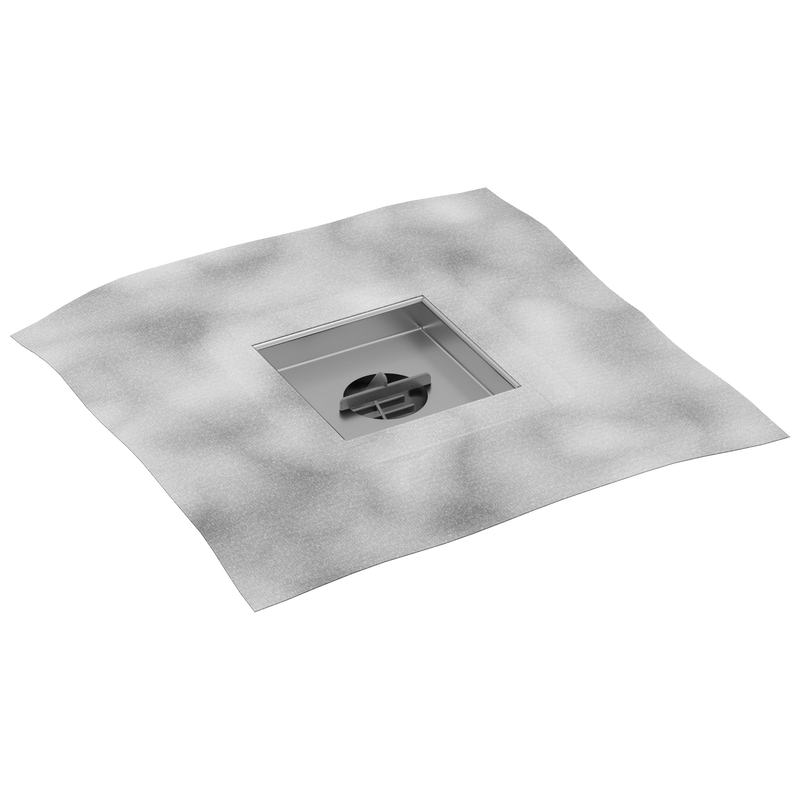 Brizo BR62400 4" Square Drain Rough