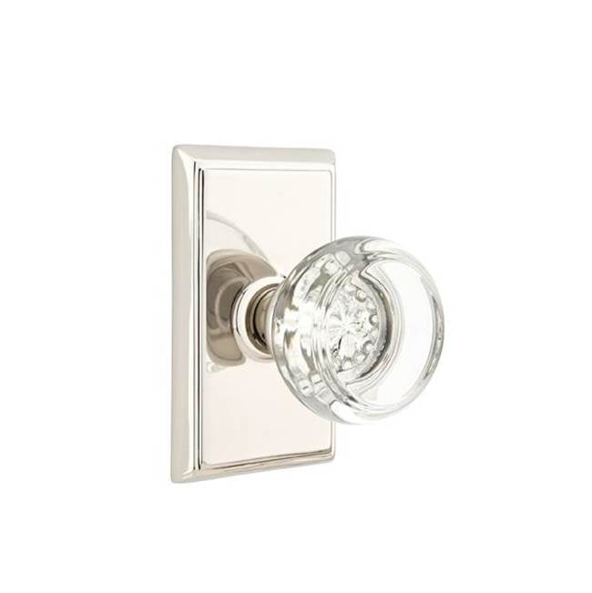 Emtek C8121GT Concealed , Passage , Rectangular Rosette , Georgetown Knob - Parent