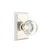 Emtek 8121GT Passage , Rectangular Rosette , Georgetown Crystal Knob - Parent