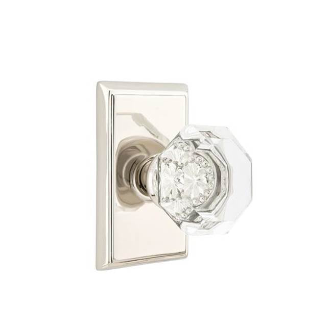 Emtek 8221OT Privacy , Rectangular Rosette , Old Town Clear Knob - Parent