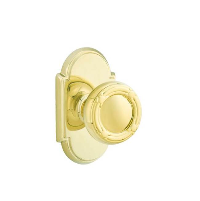 Emtek 8058RBK Dummy , No.8 Rosette , Ribbon and Reed Knob - Parent