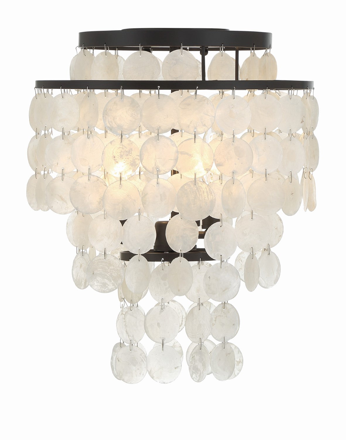 Crystorama BRI-3003 Brielle 3 Light Ceiling Mount - Parent