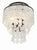 Crystorama BRI-3003 Brielle 3 Light Ceiling Mount - Parent