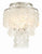Crystorama BRI-3003 Brielle 3 Light Ceiling Mount