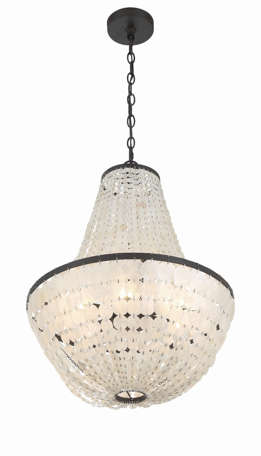 Crystorama BRI-3006 Brielle 6 Light Chandelier - Parent